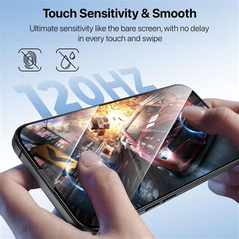 Vaku ® Apple iPhone 16 Pro Max ESD Full Glass Dust & Water Proof ...