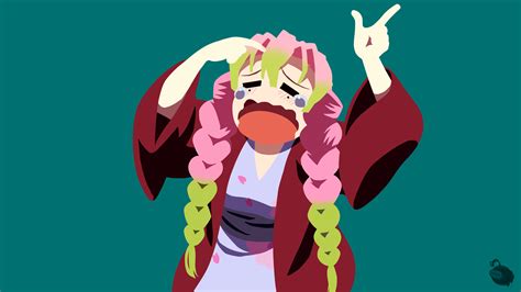 Mitsuri Kanroji in Vibrant 4K - Demon Slayer Ultra HD Anime Wallpaper ...