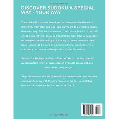 Sudoku for My Autistic Child Step 1 of 9: 100+ India | Ubuy