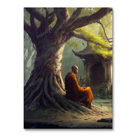 Unwavering Focus Monk III (Diamond Painting) – Diamond Art Kits Australia
