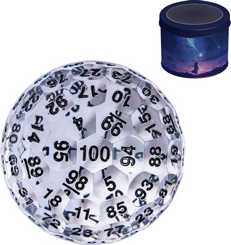 Amazon.com: Poludie Upgraded D100 Dice, Single 100 Sided Polyhedral ...