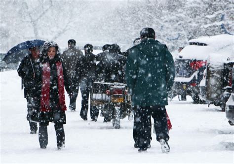 新疆阿勒泰再降暴雪