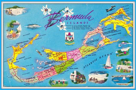 Map Of Bermuda Attractions