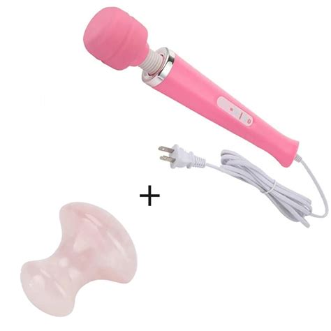 Happon Handheld Wand Vibrator Massager, 10 Pulse Settings, Body Therapy for Pain & Sports ...