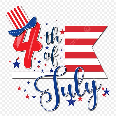 Happy 4th Of July Clipart Hd PNG, 4th Of July, July Day, Happy ...