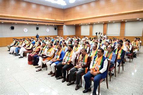 Hon'ble BJP National President Shri J.P. Nadda while inaugurating ...