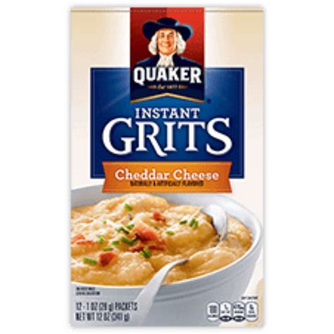INSTANT GRITS CHEDDAR CHEESE FLAVOR 341G QUAKER – JITCO