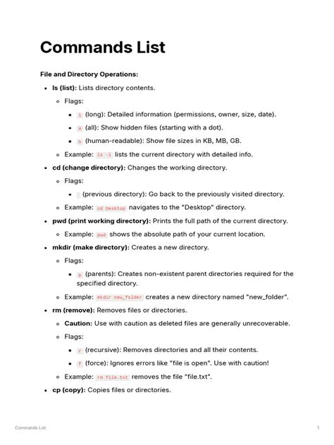 Image result for Unix Commands List