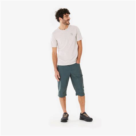 Men’s hiking bermuda shorts, NH500 - Green