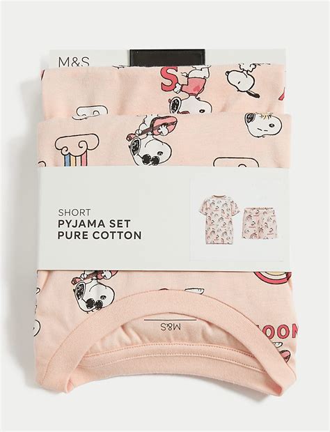 Buy Kids’ Snoopy™ Short Pyjamas (6-16 Yrs) at Marks & Spencer