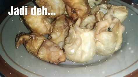 Resep Gampang Pangsit goreng renyah isi sosis sayur 2020  