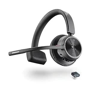 Poly Voyager 4310 UC Wireless Headset (Plantronics) - Single-Ear ...