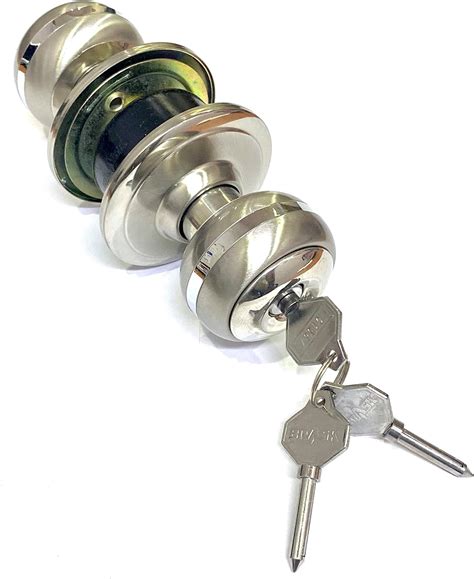 BRASK High Security Cylindrical Lock Set - Tubular Lock Set Door Lock ...