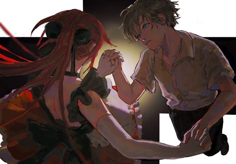 mamiya takuji and riruru (tsui no sora and 1 more) drawn by ashashio ...