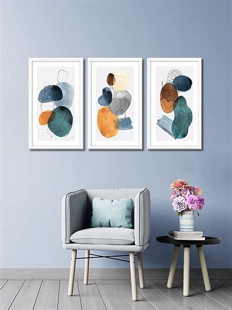 999STORE Fiber mithila painting with frame abstract wall art paintings ...