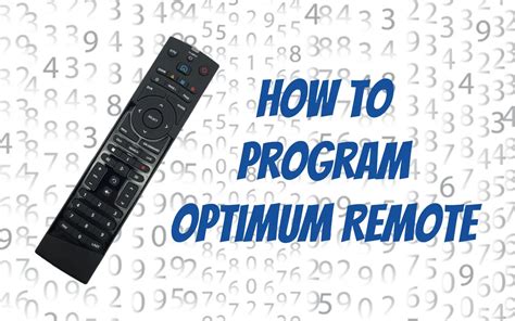Optimum Remote Program Codes 的图像结果