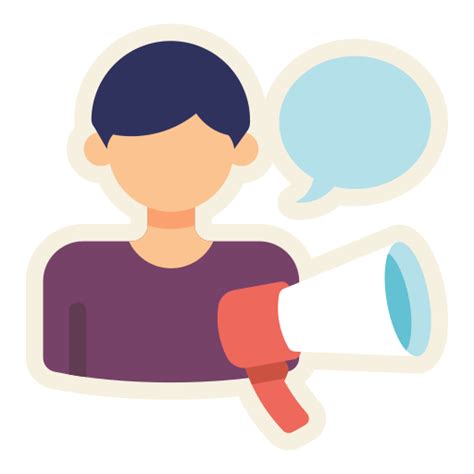 Activist Generic color fill icon | Freepik