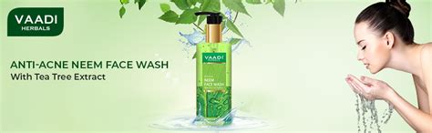 Vaadi Herbals Pvt Ltd Anti-Acne Neem Face Wash With Tea Tree Extract ...