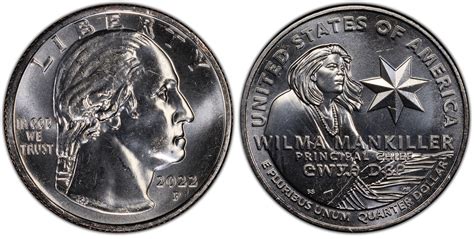 Images of American Women Quarters 2022-P 25C Wilma Mankiller - PCGS ...