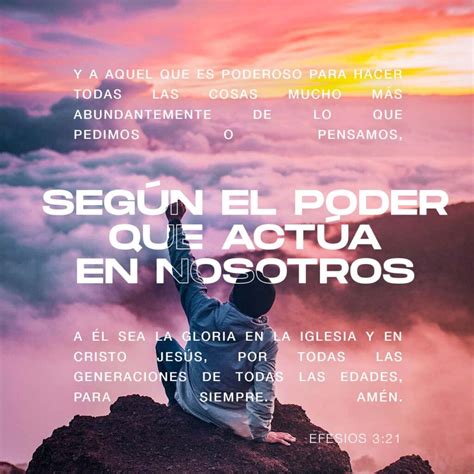 100+ Imágenes Cristianas de Efesios 3:20