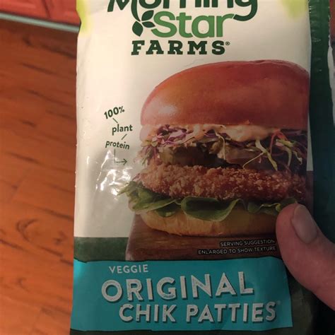 veggie original chicken patty from MorningStar Farms - Vegan Product ...