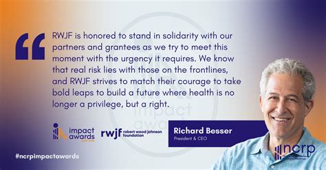 The Robert Wood Johnson Foundation - 2025 NCRP Impact Award Winner