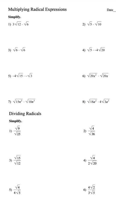 Simplifying Radical Expressions Multiplying 的图像结果