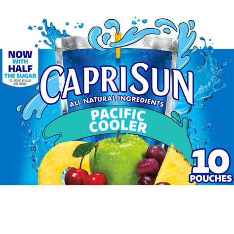 Buy Capri Sun Pacific Cooler Mixed Fruit Naturally Flavored Kids Juice ...