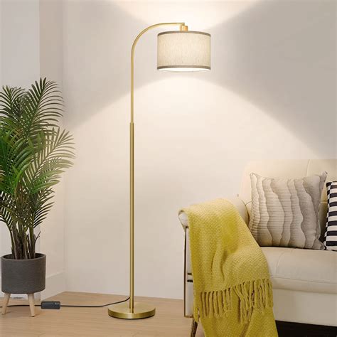 Boncoo LED Floor Lamp Fully Dimmable Modern Standing Lamp Arc Floor ...
