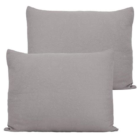 Found & Fable 3-Piece Grey Cotton Arabesque Jacquard Comforter Set ...