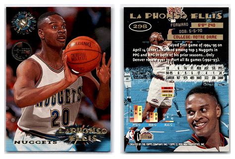 1995-96 Stadium Club Members Only #298 LaPhonso Ellis - Denver Nuggets ...