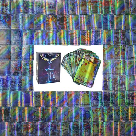 100 Pcs Rare Cards Tcg Deck Box Charizard Cards Deck | Desertcart INDIA