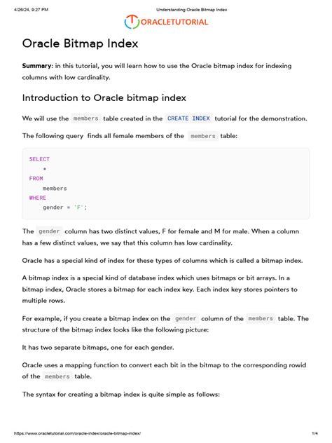 Bitmap Index Design 的图像结果