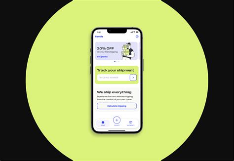Sendle Delivery Application on Behance