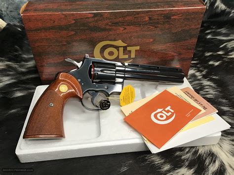 Image result for Colt .357 Python 6 Inch for Sale