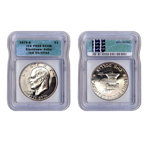 Bicentennial Eisenhower Dollar PR66