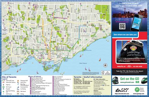 Downtown Toronto Attractions Map - 20180427 Ttc Downtown map of toronto hotels