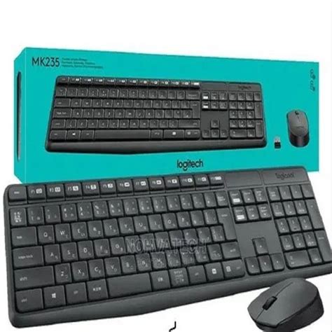LOGITECH KEY BOARD MOUSE W/L MK-235 online with best rate and fast delivery