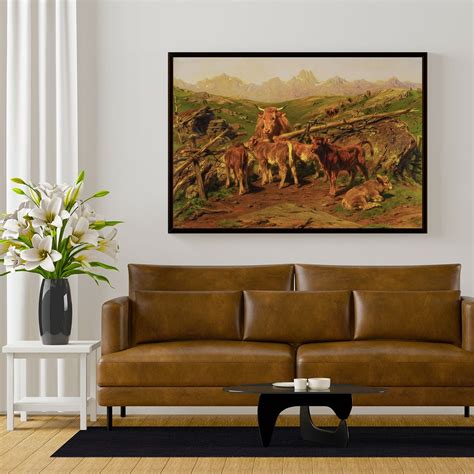 Buy Weaning the Calves 1879 by Rosa Bonheur Big Canvas Paintings ...