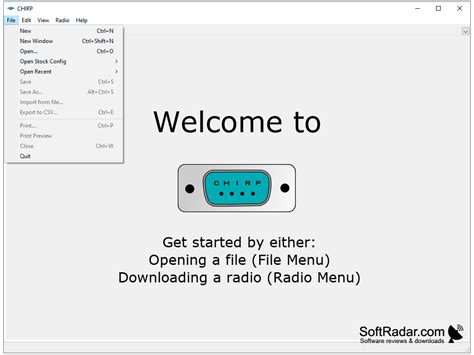 Image result for Chirp Programming Software Download