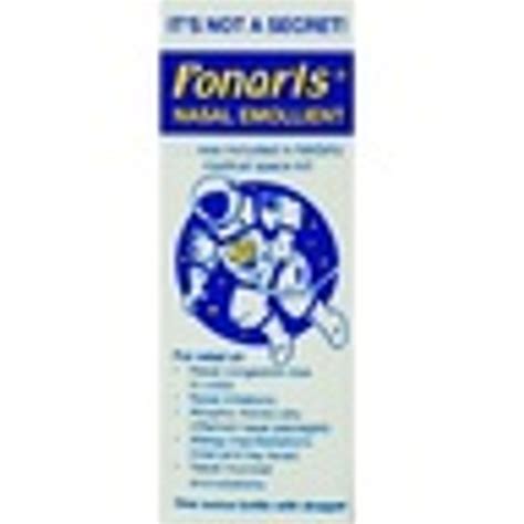 Ponaris Nasal Emollient Bottle With Dropper 1 OZ - drugsupplystore.com