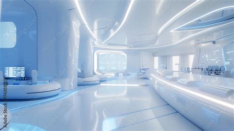 Futuristic School Computer Lab 的图像结果