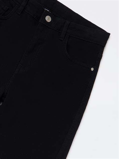 Buy Y&F Kids Girls Black Bootcut High-Rise Jeans from Westside