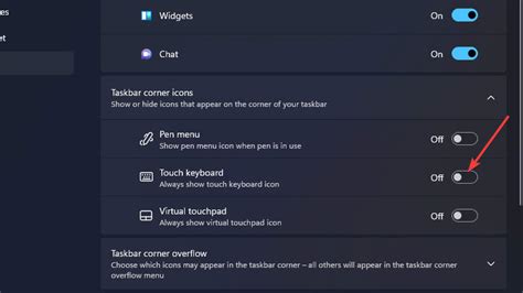Image result for Turn Off Touch Keyboard Windows 11
