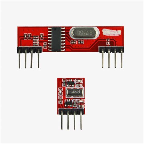 433MHz RF Transmitter and Receiver Wireless Module – QuartzComponents