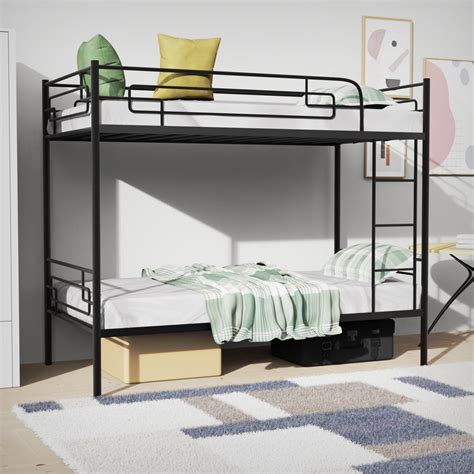 DreamBuck Bunk Bed Twin Over Twin Metal Twin Bunk | Ubuy India