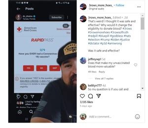 Does American Red Cross not accept blood from vaccinated? - THIP