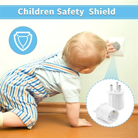 Buy 3 Pack Europe to UK Plug Adapter, EU 2 Pin Plug Adapter to 3 Pin ...