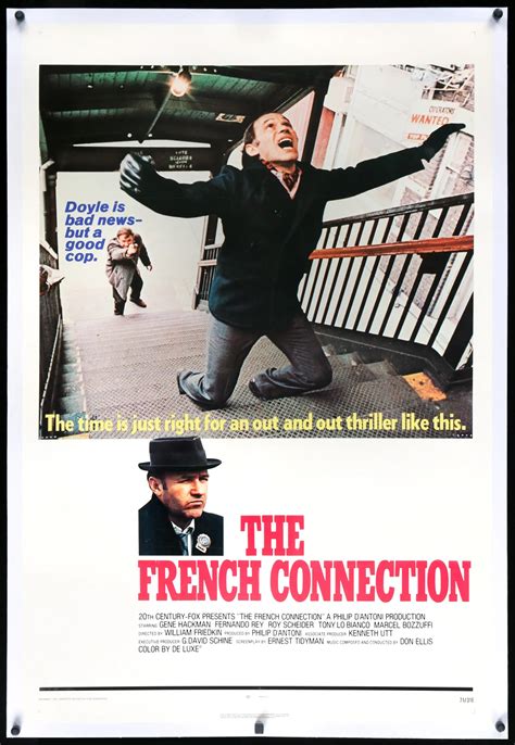 The French Connection (1971) Original One-Sheet Movie Poster - Original ...