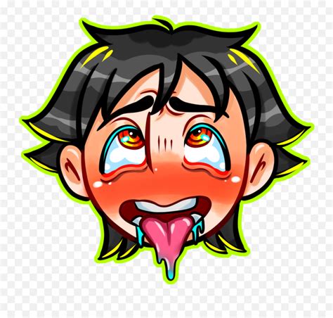 Ahegao - Cartoon Png,Ahegao Face Transparent - free transparent png ...